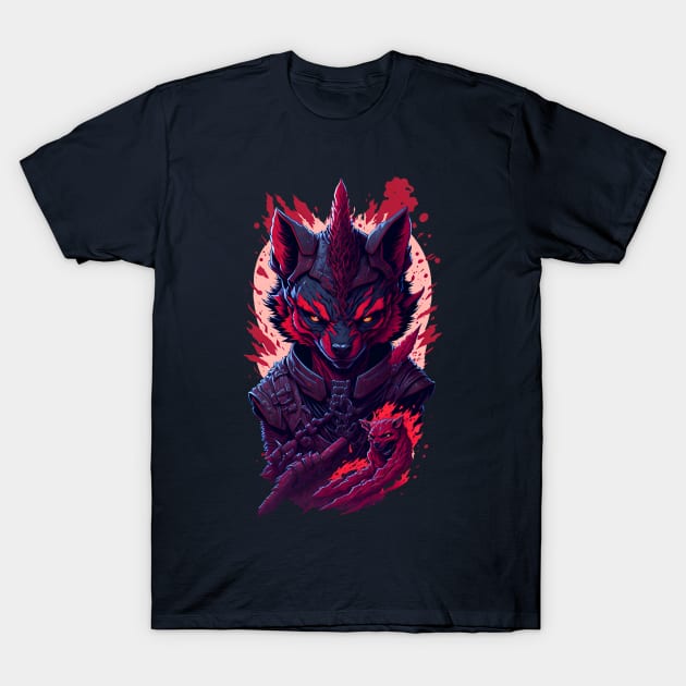 Shinobi Beast - Diseños de animales ninjas T-Shirt by Shinobi Beast